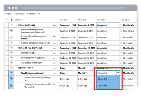 how to create a project list in sharepoint