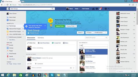 how to create a public group page on facebook