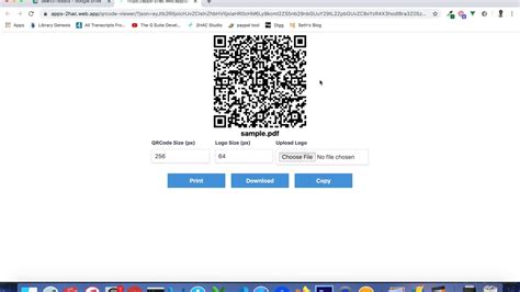 how to create a qr code for google drive