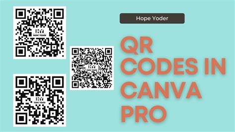 how to create a qr code in canva pro
