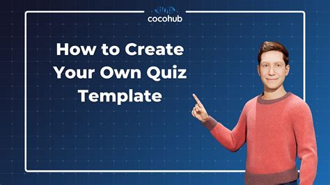 how to create a quiz template
