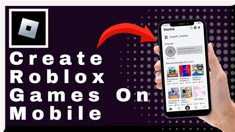 how to create a roblox game on mobile