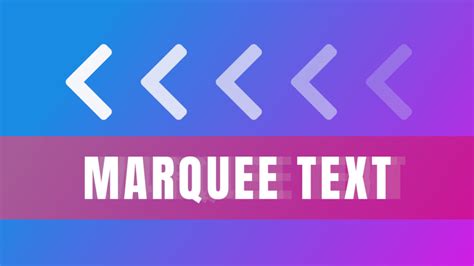 how to create a scrolling banner in wordpress