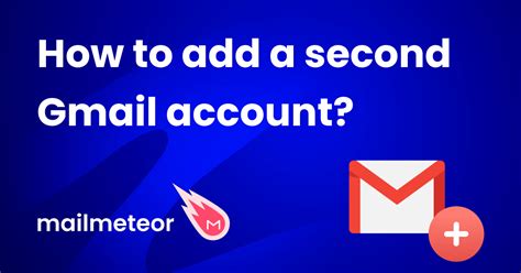 how to create a second account on gmail