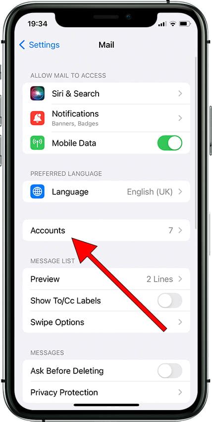 how to create a second email account on iphone