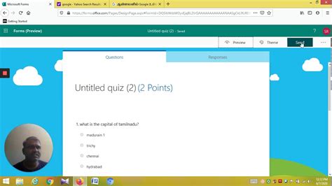how to create a self marking quiz in microsoft forms