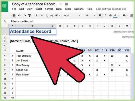 how to create a sign up sheet in google docs