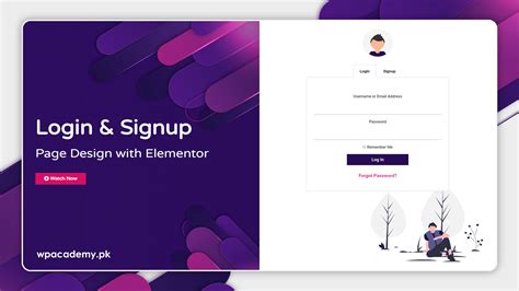 how to create a signup page in wordpress