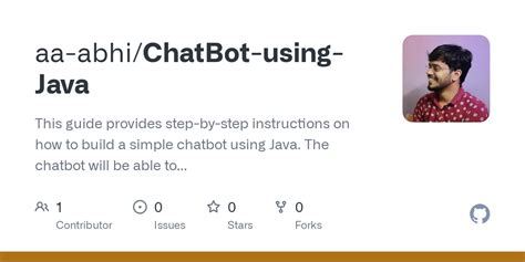 how to create a simple chatbot in java