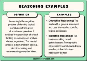how to create a strong line of reasoning