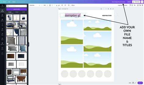 how to create a template for canva