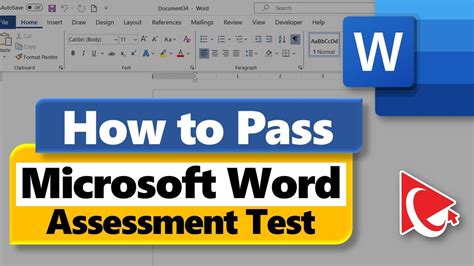 how to create a test in word