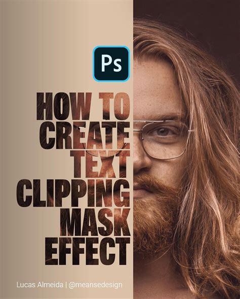 how to create a text clipping mask in photoshop