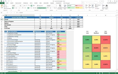 how to create a tracking document in excel