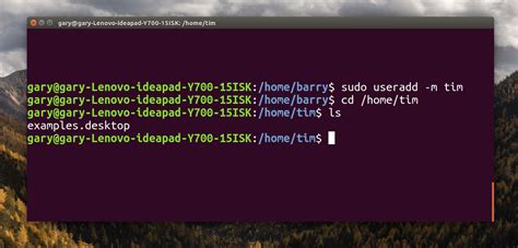 how to create a user without home directory in linux
