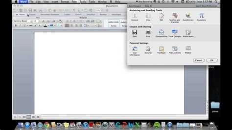 how to create a word document on macbook air