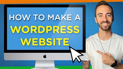 how to create a wordpress website for beginners
