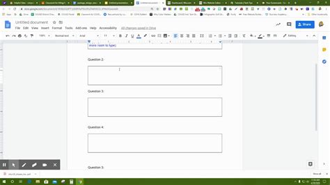 how to create a worksheet on google docs