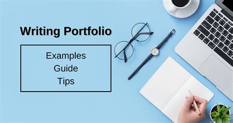 how to create a writing portfolio template