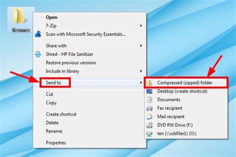 how to create a zip folder in microsoft word