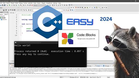 how to create ac program in code blocks