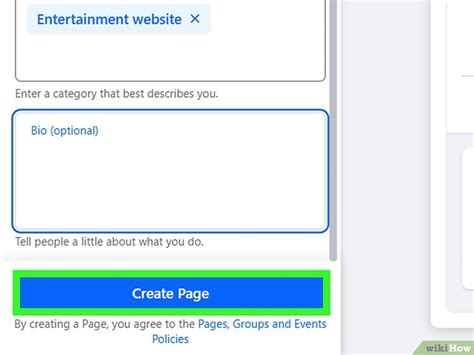 how to create additional facebook page