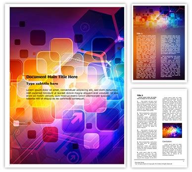 how to create an abstract in a word document