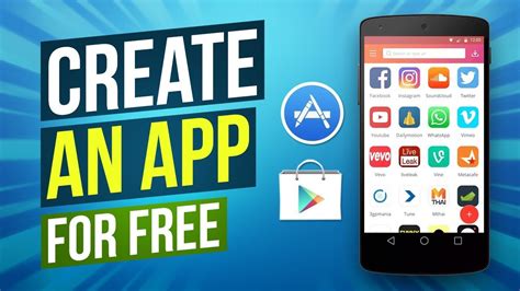 how to create an android app without coding for free