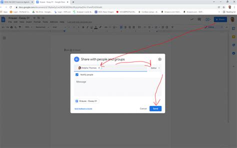 how to create an appendix in google doc