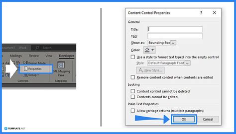 how to create an automated template in word