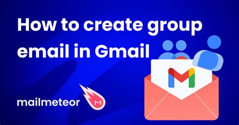 how to create an email merge in gmail