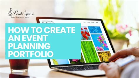 how to create an event portfolio