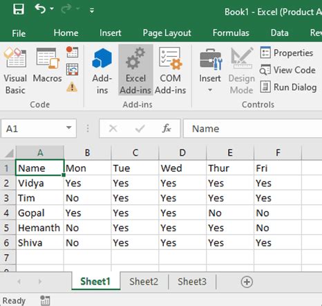 how to create an excel spreadsheet with macros
