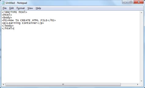 how to create an html file on mac