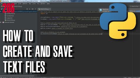 how to create and save text file in python