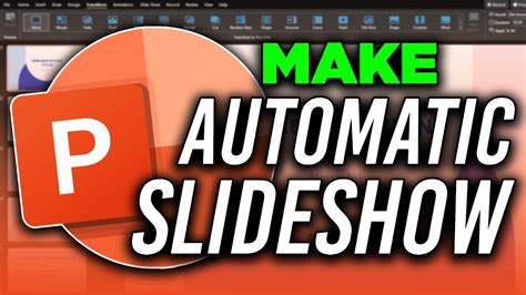 how to create automatic powerpoint slideshow