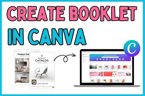 how to create booklet in canva