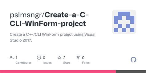 how to create c ++ cli project in visual studio