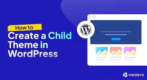 how to create child theme in wordpress manually