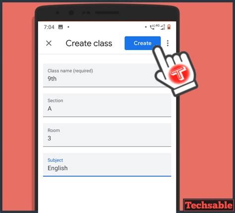 how to create class in google classroom