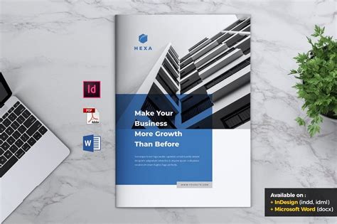 how to create company profile in word