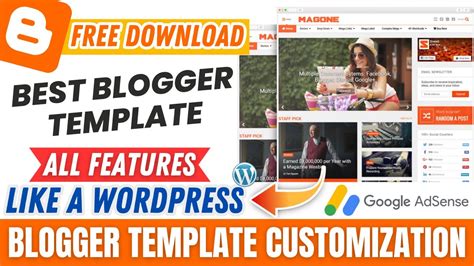 how to create custom blog template in wordpress