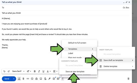 how to create custom email template in gmail