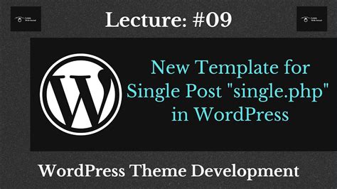 how to create custom single php file in wordpress