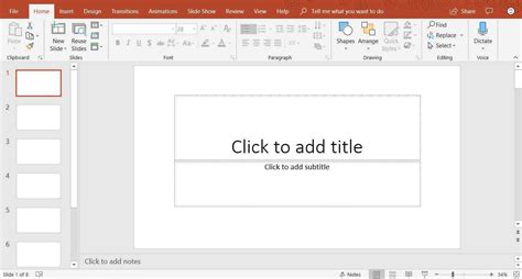 how to create default template in powerpoint
