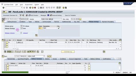how to create delivery order in sap