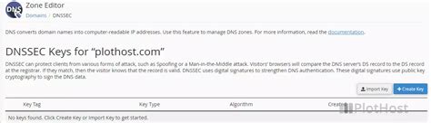 how to create dnssec record