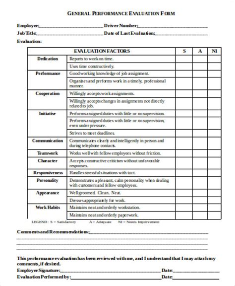 how to create evaluation form in word