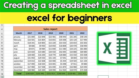 how to create excel sheet template
