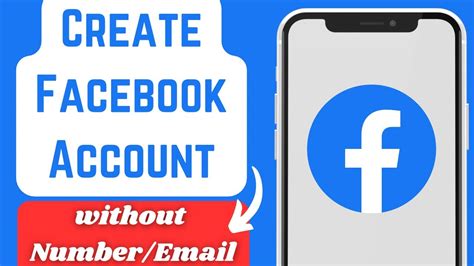 how to create fb account without phone number and email